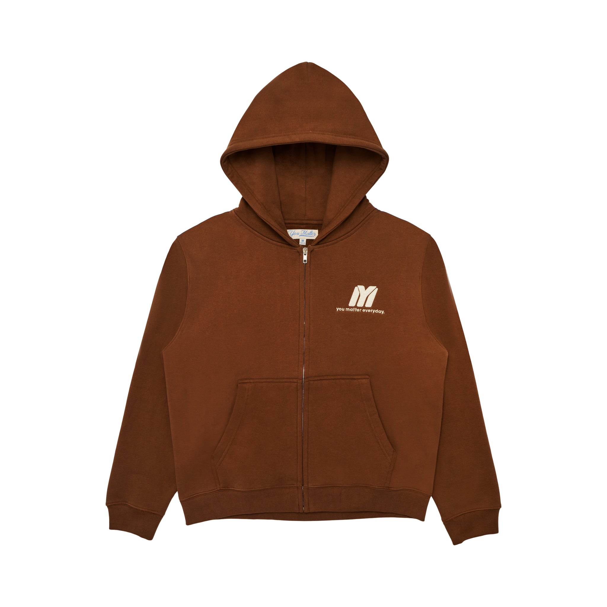 ち*ょ様 新品　younger song zip hoodie 茶色 9090×younger song Chemical Zip Hoodie – YZ