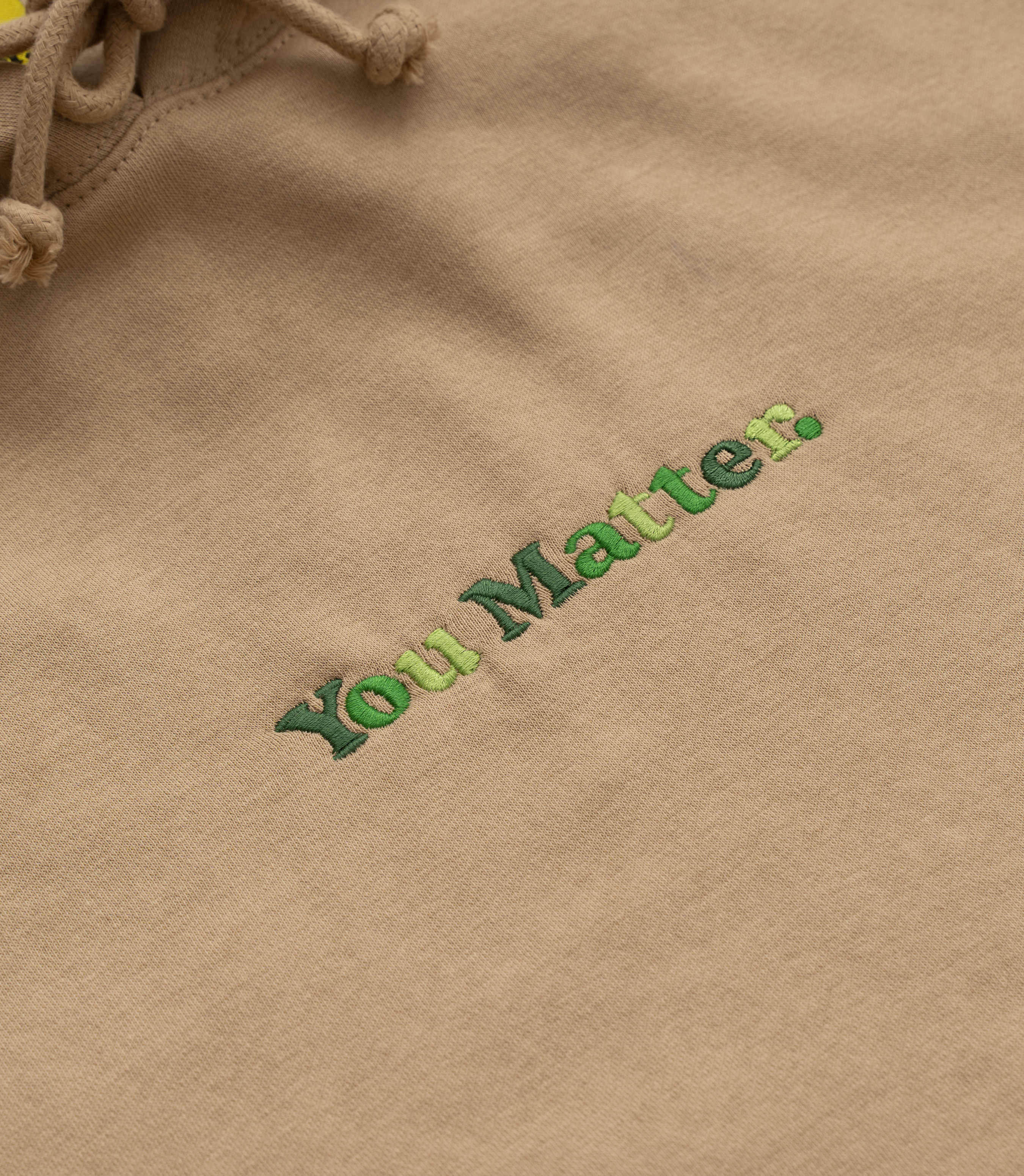 Baby blue top you matter hoodie