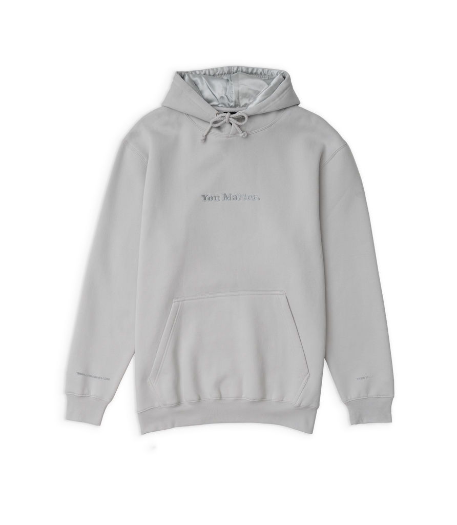 You matter hoodie black hotsell