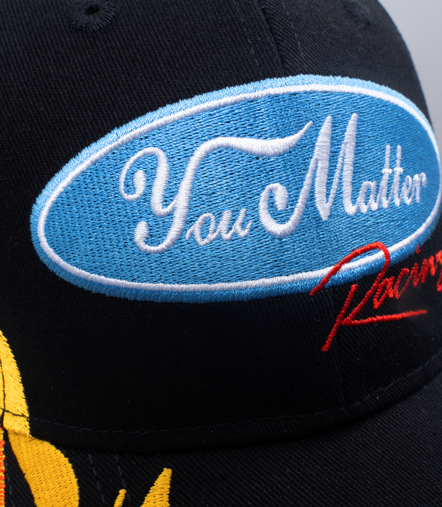 You_Matter_Flames_Racing_Hat_black